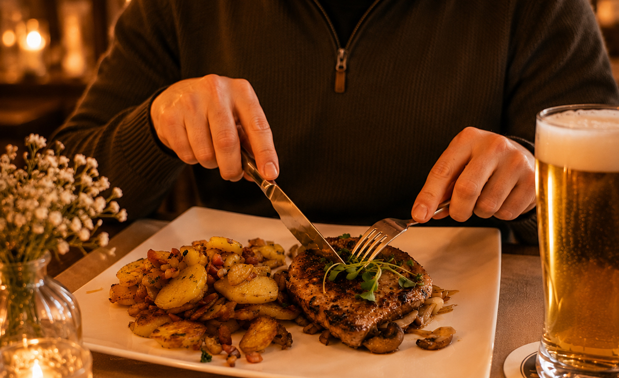 Restaurant Abendessen